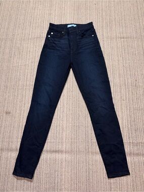 7 FOR ALL MANKIND Women's B(air) The High Waist Ankle Skinny Size 25